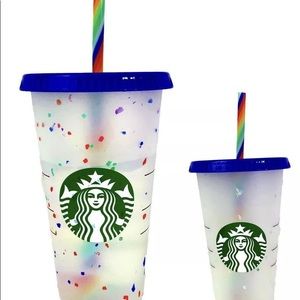 🔥Whole Case!! 15 Color changing Starbucks confetti cups